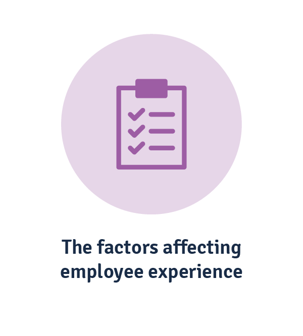 The factors influencing employee experience