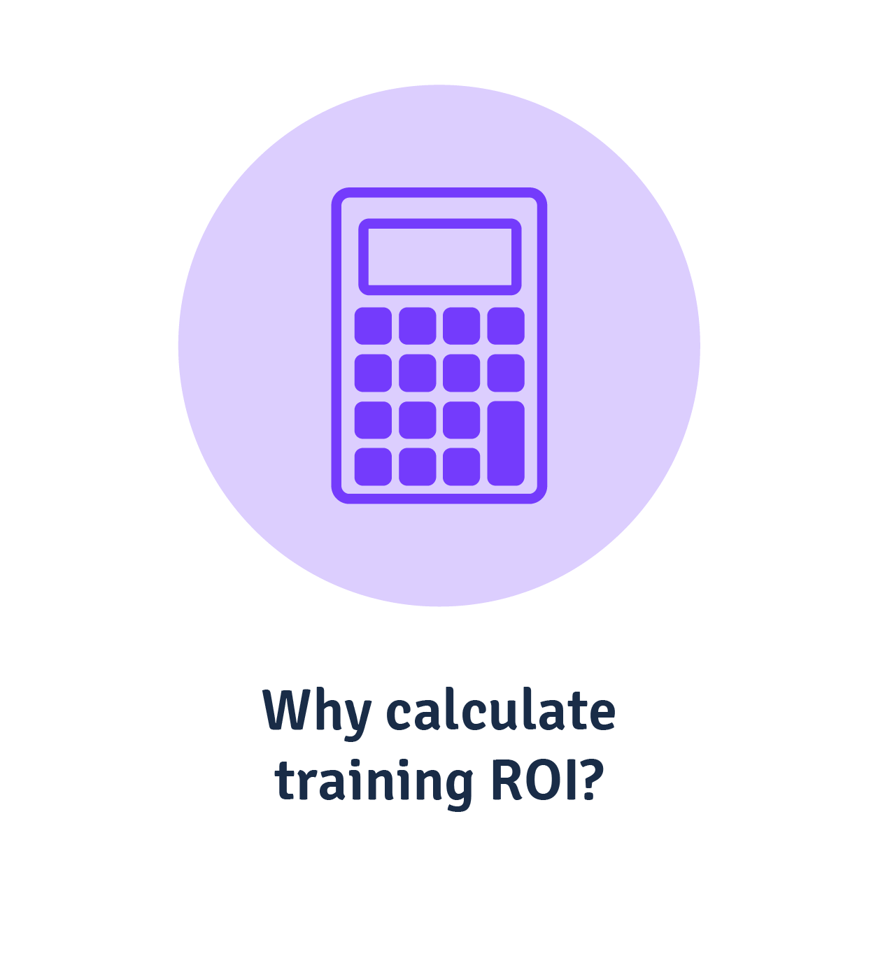 Why calculate training ROI