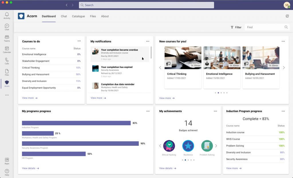 learning management system microsoft teams