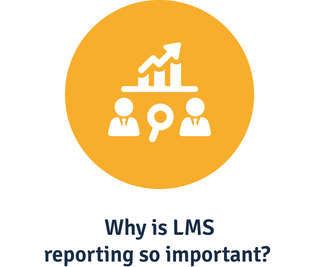 Icon representing the question why is LMS reporting so important?