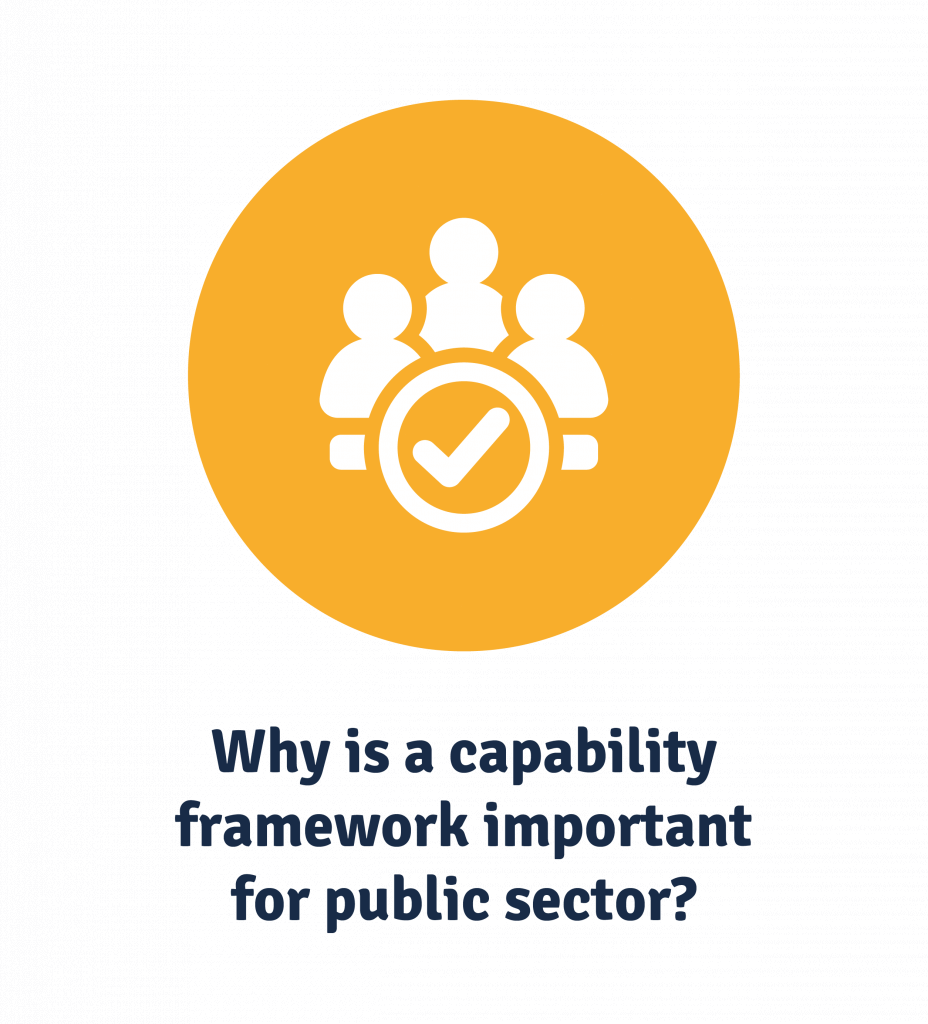 why is a public sector capability framework important
