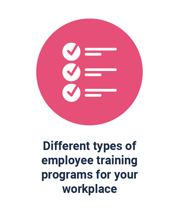 types of employee training programs