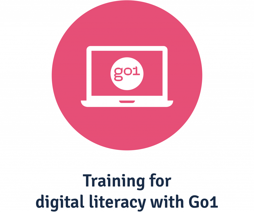 Training for digital literacy with Go1