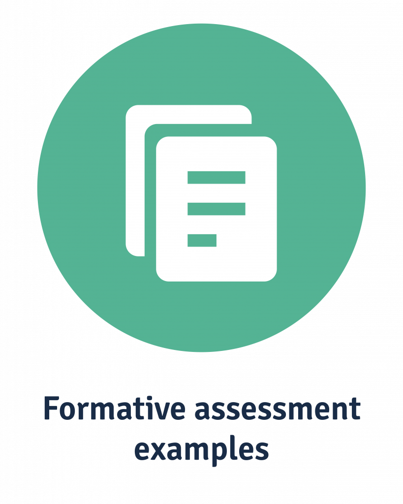 examples of formative assessments