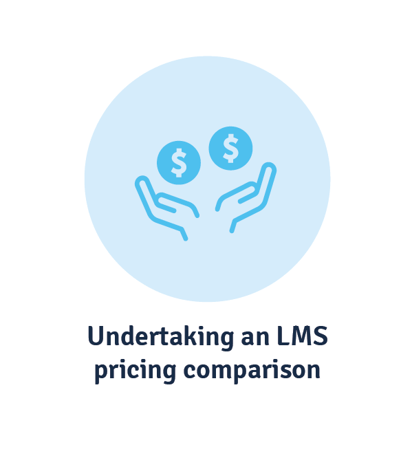 how to do an lms price comparison
