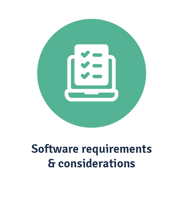 software requirements for locally hosted lms