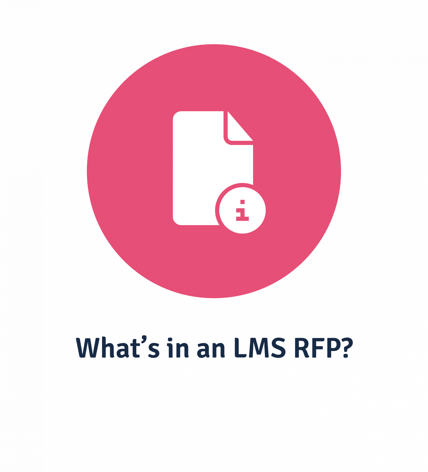 what to include in an lms rfp