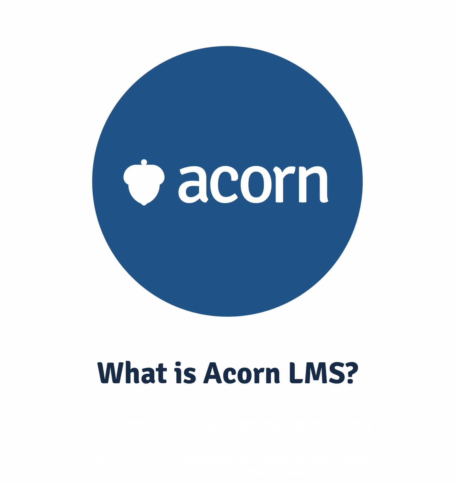 what is acorn