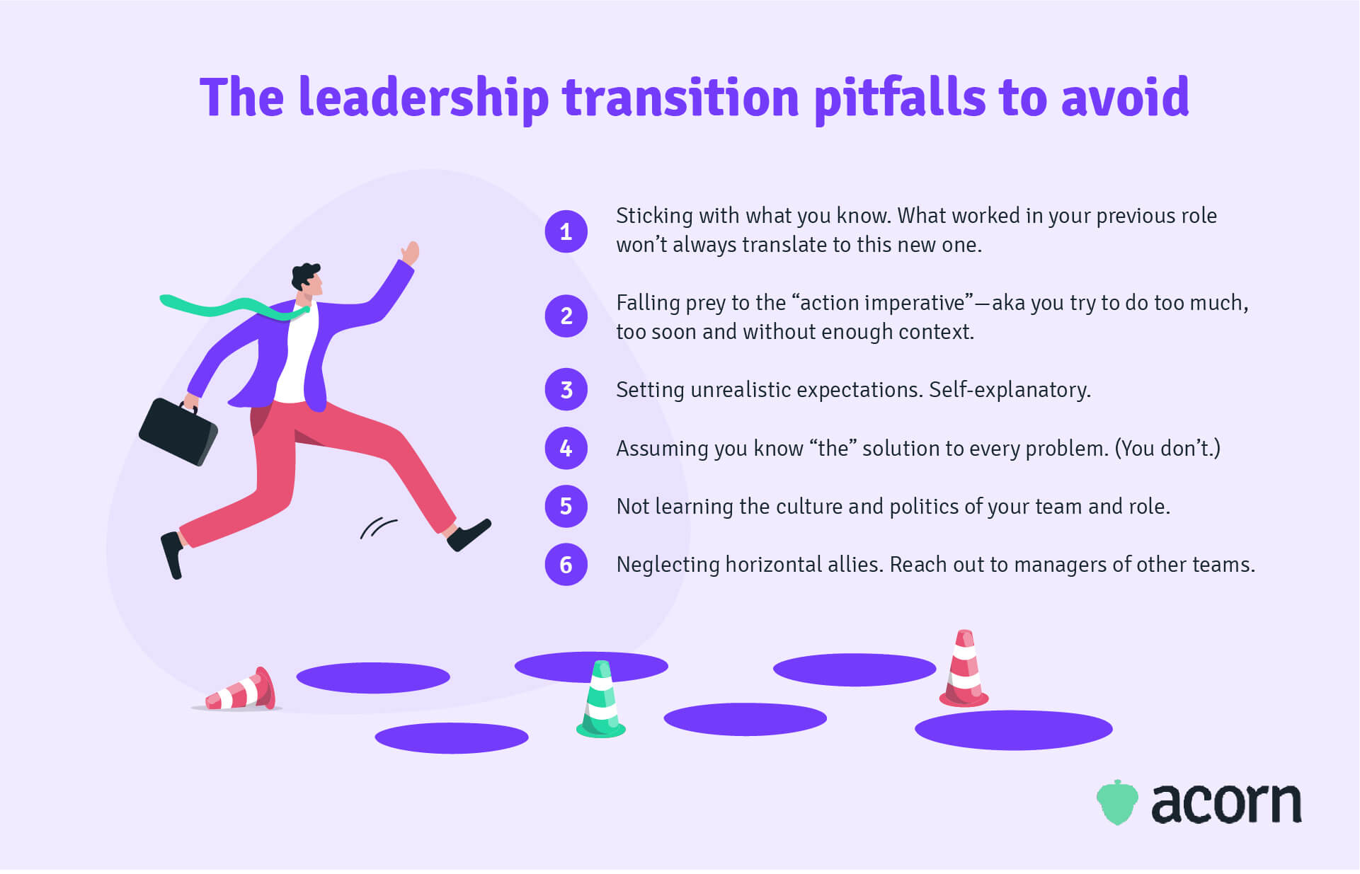 6 leadership transition pitfalls to avoid